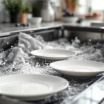 Causas comunes de manchas blancas en lavavajillas