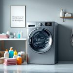 Uso correcto de detergentes en lavadoras modernas