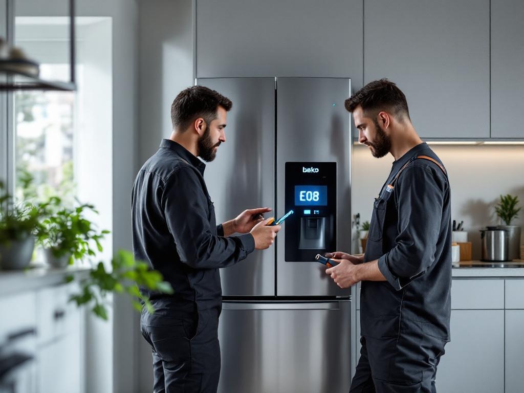 Solución al error E08 en frigoríficos Beko