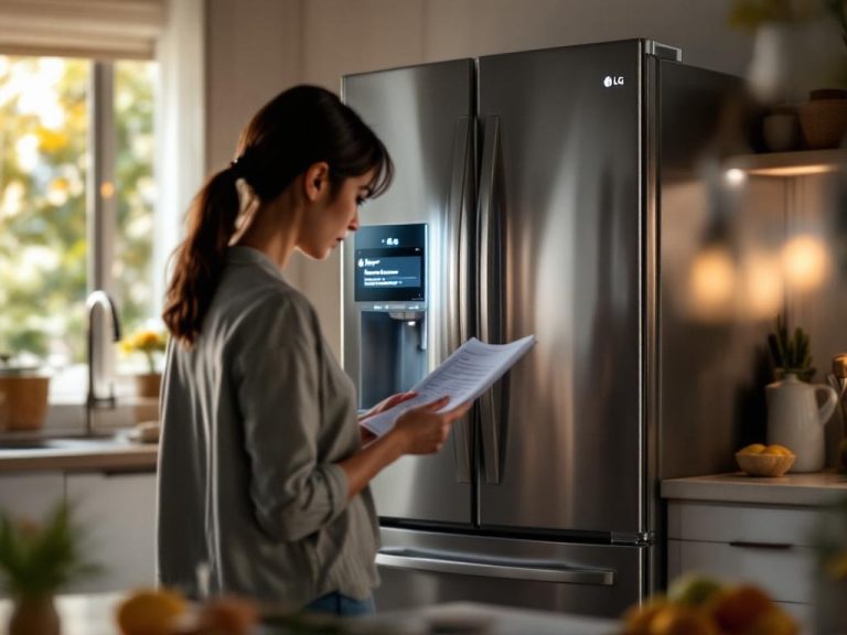 ¿Qué significa el error rF en un frigorífico LG?