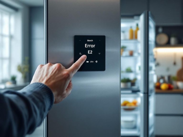 Frigorífico Bosch Error E2: Explicación y Soluciones