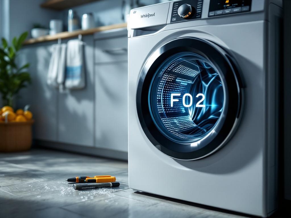 Solución al error F02 en lavadoras Whirlpool