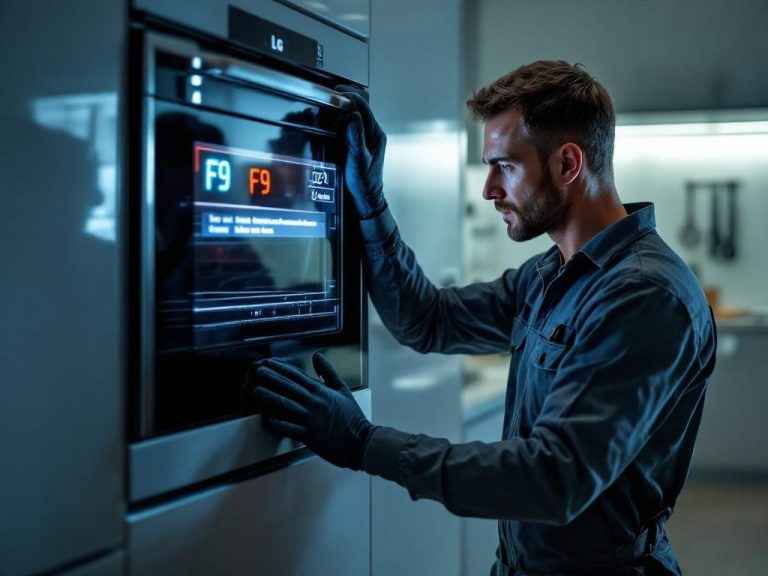 Código de error F9 en hornos LG: causas y solución
