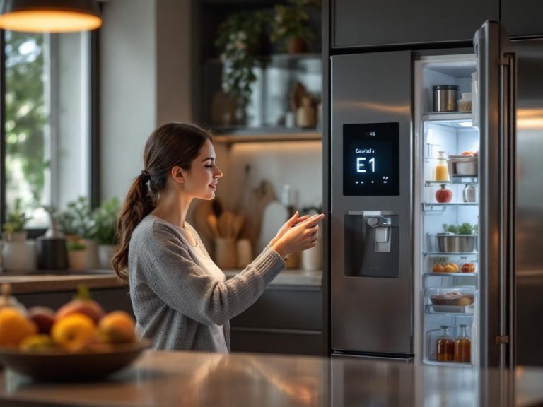 Solución para el error E1 en frigoríficos Candy