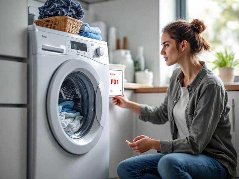 Solución al error F01 en secadoras Indesit