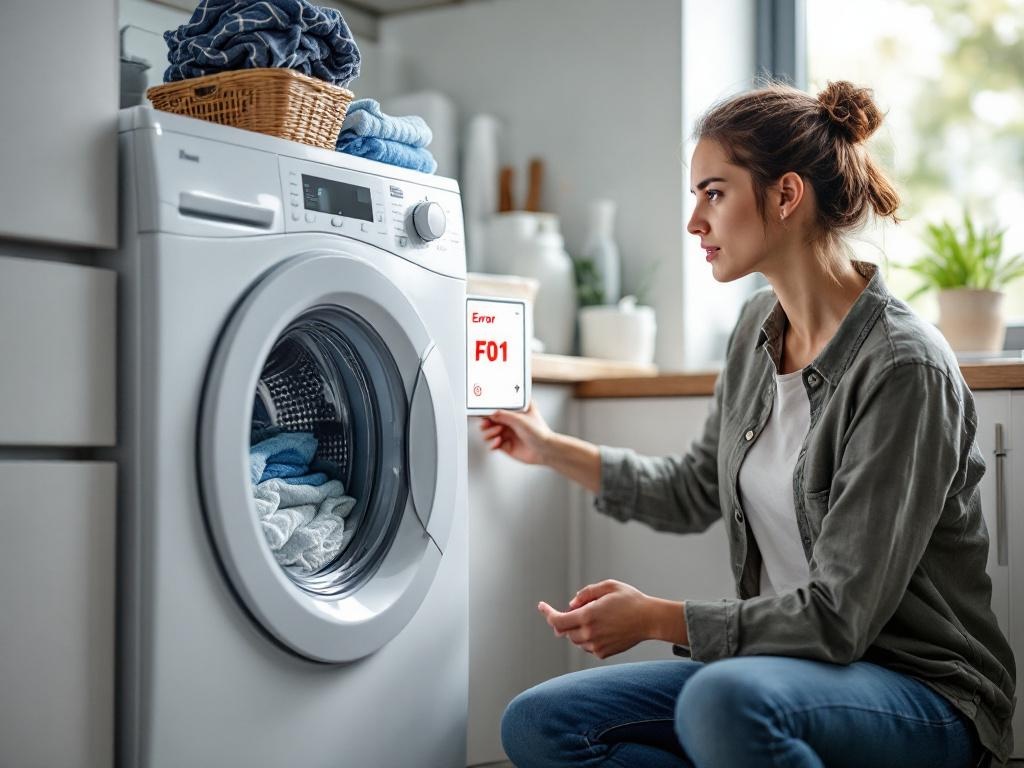 Solución al error F01 en secadoras Indesit