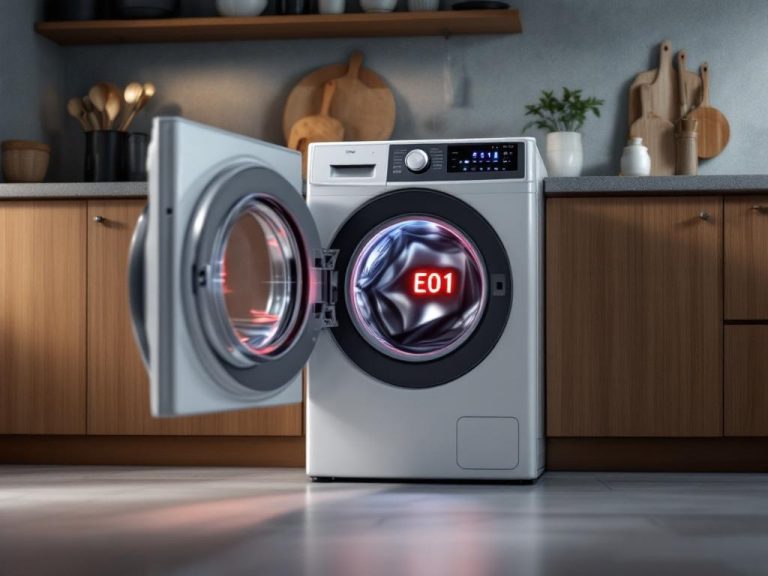 Error E01 Lavavajillas Beko: Causas Comunes y Solución