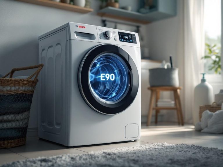 Descubre el significado y solución del Error E90 en Secadora Bosch